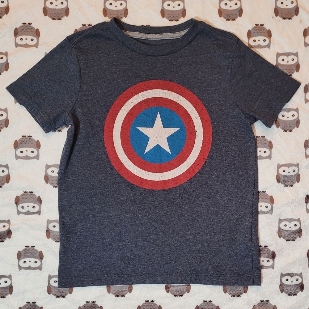 $1 | 5 | "Captain America" Short Sleeved Shirt